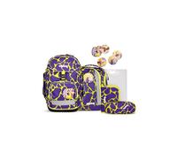 ergobag Schulranzen-Set Pack Set SuBärkraft - Lila