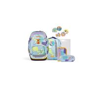 ergobag Schulranzen-Set Pack Set TagträumBär - Hellblau