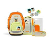 ergobag Schulrucksack-Set COMIC ADVENTURE EDITION StadtBärwohner, 6-teilig
