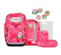 ergobag Pack Set ergonomischer Schulrucksack, Vorgänger-Kollektion, flexibel 6-teilig 1.Klasse Grundschule