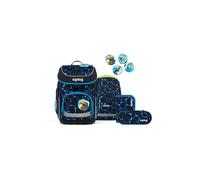 ergobag Cubo Set Schulranzen-Set 5-teilig Bärassic Garden Blau 19 Liter