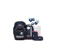 Ergobag Schulrucksack Set Special-Edition (6-tlg. ), PhantBärsiewelt Glow