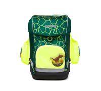 ergobag 3-teiliges Set, leicht, seitliche Reißverschlusstasche, Sicherheitssystem für Jugendliche, Unisex