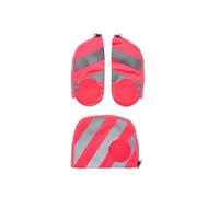 ergobag Schulzubehör Fluo-Zip Set mit Reflektorstreifen, 3-tlg. ab 2019 Pink