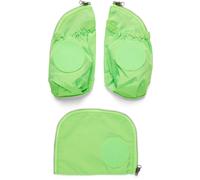 ergobag Schulzubehör Seitentaschen Zip-Set 'FLUO', 3-tlg. ab 2020 Grün