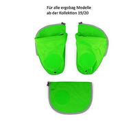 Ergobag Pack Cubo Cubo Light Seitentaschen Zip-Set Grün 3-teilig 2019/2020