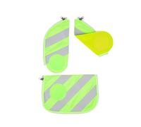 ergobag SICHERHEITSSET CUBO mit Reflektorstreifen grün BIS KOLLEKTION 2019