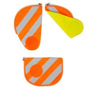 Ergobag pack Sicherheitsset mit Reflektorstreifen (3-tlg.), Orange, Fa