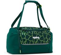 ergobag Sporttasche BärRex - Grün | 20 Liter, Kindersporttasche mit Schuhfach, verschiedene Motive, ideal als Schwimmtasche, für Jungen und Mädchen