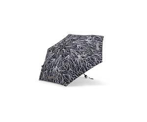 ergobag Super ReflectBear Regenschirm, Jugend Unisex, Schwarz (Schwarz), Einheitsgröße
