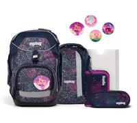 ergobag Super Reflex Glow-Edition Pack-Set 6-teilig Bärlaxy