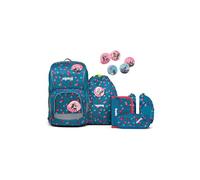 ergobag Unisex Jugend School Bag Set Rucksack, Mehrfarbig (Mehrfarbig), Einheitsgröße