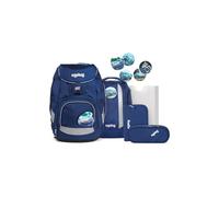 ergobag Unisex Kinder Erg-set-001-9z7 clothing, Blaulichtbär - Blau, Einheitsgröße EU