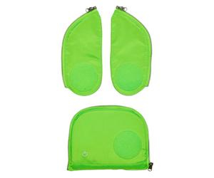 Ergobag Universal Sicherheitsset Fluo LED Pack, Cubo, Cubo Light, Wide (ab 2020) grün