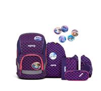 ergobag WIDE SPECIAL Schulrucksack-Set PerlentauchBär, 6-teilig