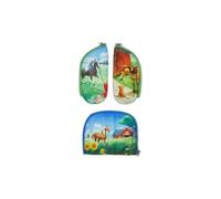 ergobag Zippies Schulranzen Zubehör Set 3-teilig für Kinder, Jungen und Mädchen Pferd - Pink