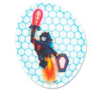 Ergobag Zubehör Klettie - Funkel (Roboter)