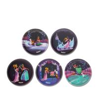 Ergobag Zubehör Klettie - Set 5 tlg. matt (Prinzessin auf dem Eis)