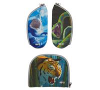 Ergobag Zubehör - Seitentaschen-Zipset 3tlg. (Gefährliche Tiere)