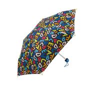 happy rain Ergobrella Kinder-Taschenschirm mit reflektierenden Elementen ABC