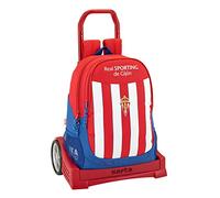 Ergonomischer Rucksack Real Sporting De Gijon mit Trolley Safta Evolution