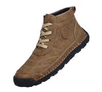 Ergonomischer, Wasserdichter & Schmerzlindernder Barfußschuh Ultra Bequeme und rutschfeste Barfussschuhe Herren Damen PU Leder Freizeitschuhe Fashion Outdoor Casual Schuhe