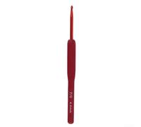 Ergonomisches Häkelnadel-Set, 2 mm - 6 mm, Edelstahl-Stricknadeln mit Komfortgriff zur Linderung von Arthritis, Bastelwerkzeuge für Schals und Pullover, 14 cm (4,0 mm)