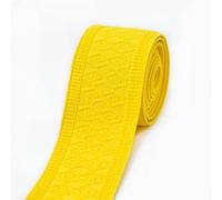 ERHTGUO 1/2 Meter 50mm Weiche Elastische Bänder for Nähen Hosen Kleidung Gummiband Gürtel Strap Stretch Gurtband Dekoration DIY Zubehör(Yellow,1Meter)