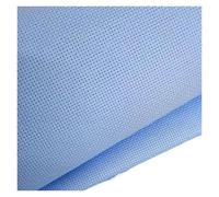 ERHTGUO Aida 14ct, 11ct, 16ct, 18ct Hellblau Farbe Kreuzstich Stoff Leinwand DIY Handgefertigte Stiche Stickerei Viele Größen(18ct,25-75)