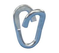 Erico Ketten-Notglied KN40 380060 | 4 mm Stahl verzinkt | Verbindungsglied Kette | bis 40 kg | metallic