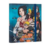 Erik Ringordner A4 Schmal 4 Ringe - Premium Naruto Manga Kawaii - Aktenordner mit 4 Ringen für Büro und Schule
