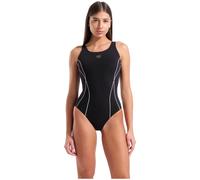 Erika U Back Damen Badeanzug, schwarz, Gr. 44