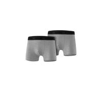 Erima 2-Pack Boxershorts Herren grau melange L