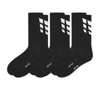 Erima 3 Wings Socks 3pack Herren - schwarz - 47-50
