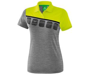 Erima 5-Cubes Polo Damen | grau | Damen | 36 | 1111918 36