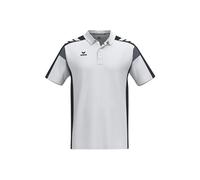 Erima Funktions-Polo Celebrate 125 Unisex Erwachsene Weiß/Schwarz XXL