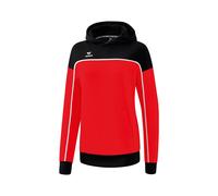erima Damen Kapuzenpullover Change 1072310 40 Rot/Schwarz/Weiß