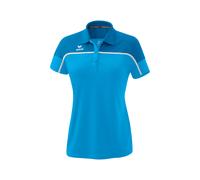 Erima CHANGE by erima Poloshirt Damen curacao/mykonos/weiß 36