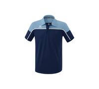 Erima Herren Change by Polo Shirt (1112308), New Navy/Faded Denim/weiß, 3XL