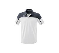 Erima Sport-Polo Change (100% rec. Polyester, schnelltrocknend Funktionsmaterial) weiss/grau Herren, Größe M