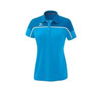 Erima Damen Change by Polo Shirt (1112314), Curacao/Mykonos/weiß, 38