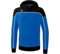 Erima Kapuzenpullover Hoodie Change (Baumwollmix) royalblau/schwarz Jungen, Größe 128