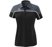 erima Change Poloshirt Damen black grey/slate grey/weiß 34