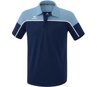 Erima Herren Change by Polo Shirt (1112308), New Navy/Faded Denim/weiß, 3XL