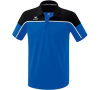 Erima Sport-Polo Change (100% rec. Polyester, schnelltrocknend Funktionsmaterial) royalblau/schwarz Herren, Größe XL