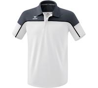 Erima Poloshirt CHANGE – schnelltrocknend, rec. Polyester – Herren Weiß/Slate Grey/Schwarz XXXL