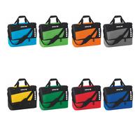 erima Club 5 Line Sporttasche mit Bodenfach orange/schwarz M