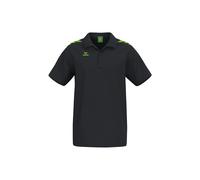 Erima CMPT 3 Wings Poloshirt Herren - schwarz/green gecko - 2XS