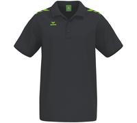 Erima CMPT 3 Wings Poloshirt Herren - schwarz/green gecko - 2XS