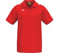 Erima Unisex Erwachsene CMPT 3 Wings Poloshirt (2112553), rot/weiß, 3XL